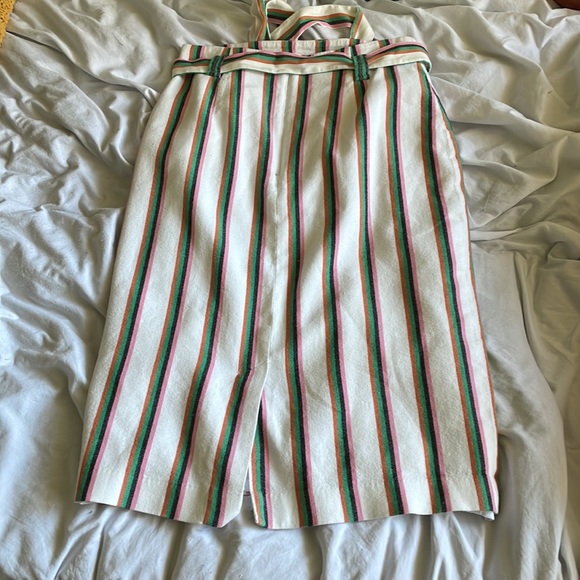 Halogen striped skirt - Picture 2 of 3